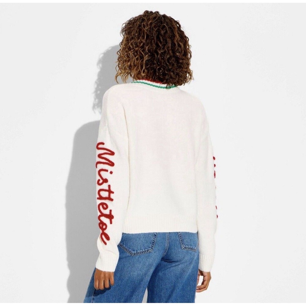 RARE Women's Holiday Patchwork Festive Graphic Ca… - image 8